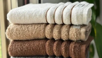 Como lavar toalhas com vinagre e bicarbonato