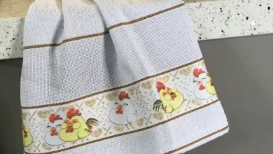 Como dobrar panos de prato