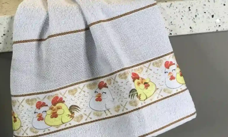 Como dobrar panos de prato