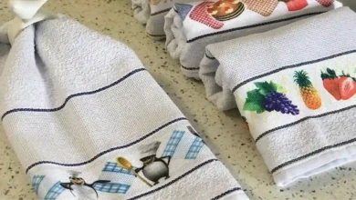 O que pode ser lavado junto com pano de prato