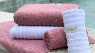 Como dobrar a toalha para decoração