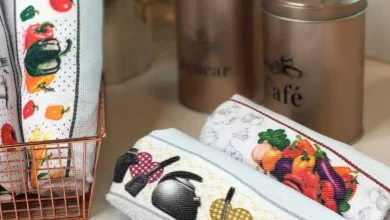 Kit de panos de prato presente para quem ama cozinhar