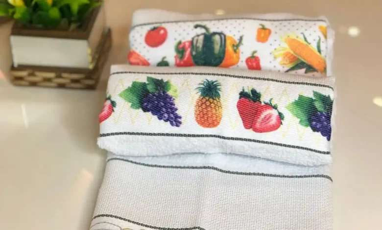 Como guardar pano de prato para não amarelar