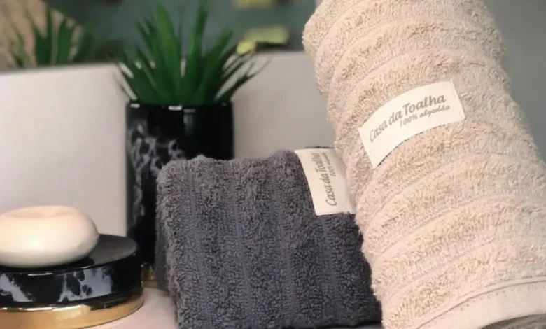 Altura ideal para porta-toalha de rosto