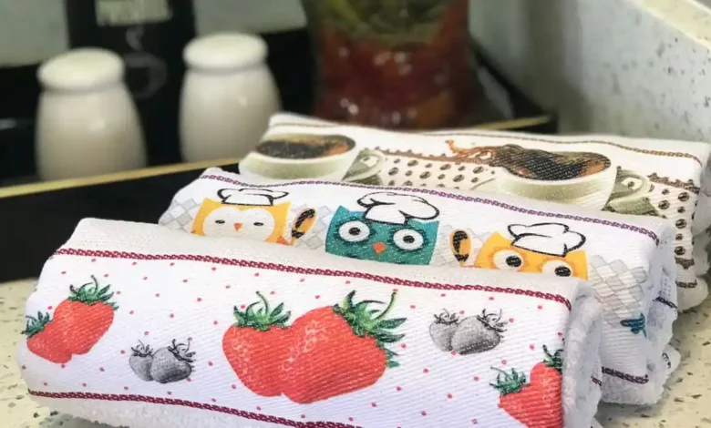 Onde colocar pano de prato na cozinha planejada