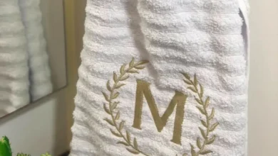 Como lavar toalha personalizada ou bordada