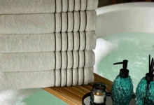 Toalha de hotel para casa