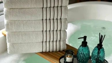 Toalha de hotel para casa